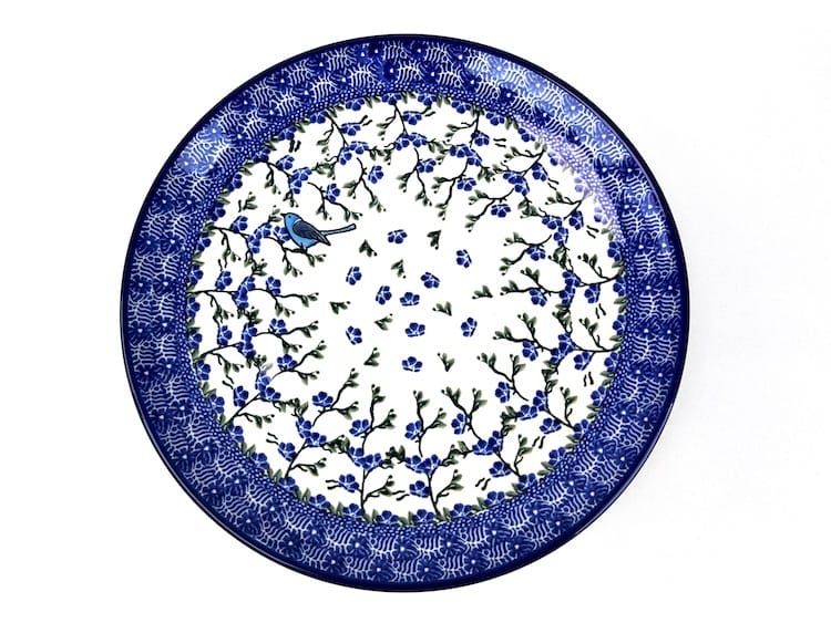 Bunzlau Dinerbord 1935X - 257 (Bunzlau). Bunzlau Dinerbord 1935X 257 Ook te gebruiken als lunch of serveerbord Let op de maat Handgemaakt - duurzaam - origineel Bunzlau servies.