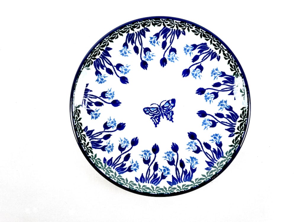 Bunzlau Gebaksbordje 1937X - 261 (Bunzlau). Bunzlau Gebaksbordje 1937X 261 Voor een heerlijk taartje
