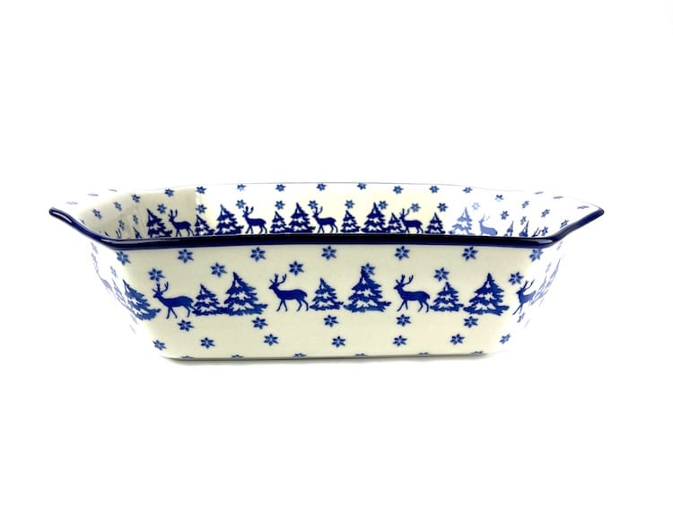 281 Bunzlau Rechthoekige Ovenschaal 1931X - 281 (Bunzlau). 281 Bunzlau Rechthoekige Ovenschaal 1931X Diepe grote Ovenschaal met fijne handvaten Broodschaal of lasagne schaal Het kan allemaal.