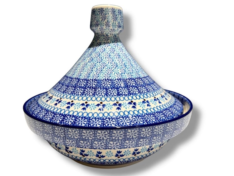 D94 Bunzlau Tajine 2186X - D94 (Bunzlau). D94 Bunzlau Tajine 2186X En fantastische mooie stoofpot Rechtstreeks uit Boleslawiec BC prijs: 205