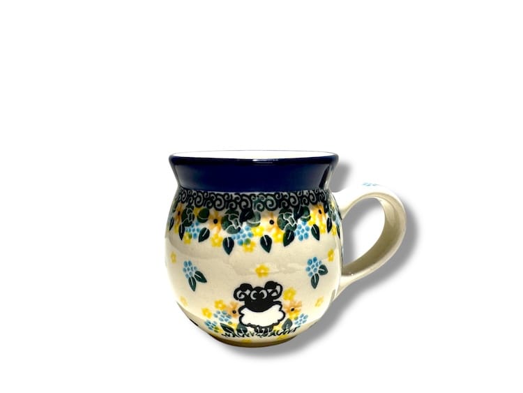 005 Bunzlau Bolle Mok 3350X 240 ml - 005 (Bunzlau). 005 Bunzlau Bolle Mok 3350X 240ml Boerenmok / Farmersmug met een bol buikje.