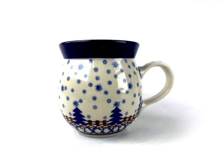 005 Bunzlau Bolle Mok 339X  240 ml - 005 (Bunzlau). 005 Bunzlau Bolle Mok 339X 240ml Boerenmok / Farmersmug met een bol buikje.