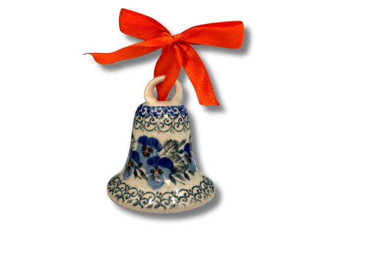 029 Bunzlau kerstbel M - 512 (Bunzlau). 029 Bunzlau kerstbel M Sfeervol Kerst belletje Met een klepeltje.