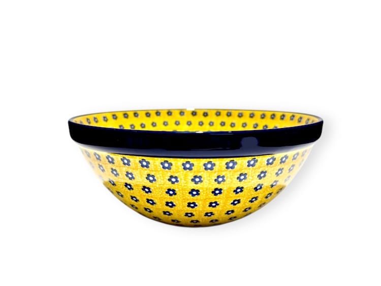 056 Bunzlau Nest Schaal 242X Ø 24 cm - 056 (Bunzlau). 056 Bunzlau Nest Schaal 242X Ø 24 cm Fijne salade schaal