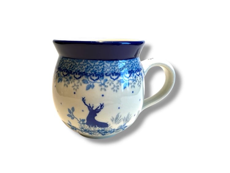070 Bunzlau Bolle mok 2858X 350 ml - 070 (Bunzlau). 070 Bunzlau Bolle mok 2858X 350 ml Boerenmok/ Farmersmug Fijne maat mok voor een heerlijk  grote thee of een cappuccino  .