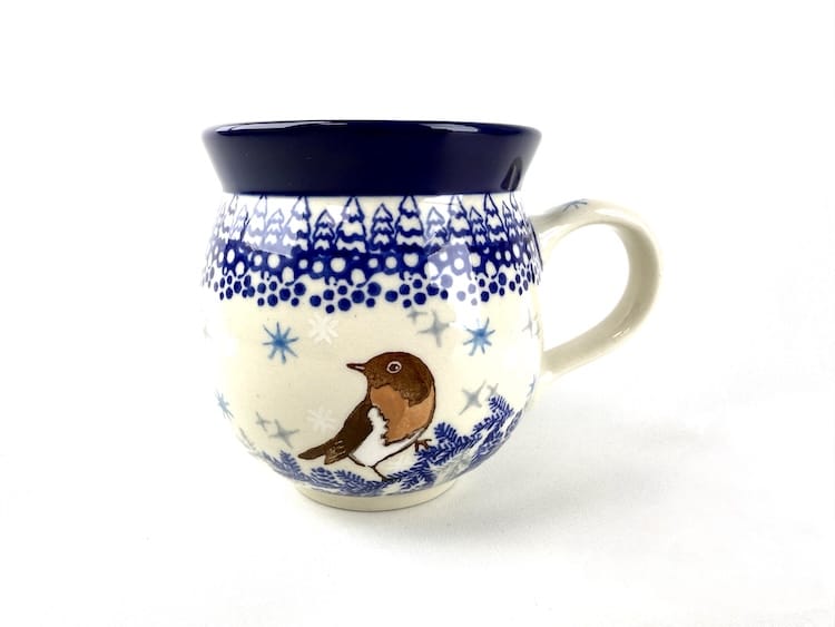 070 Bunzlau Bolle mok 3290X 350 ml - 070 (Bunzlau). Bunzlau Bolle mok 3290X 070 Boerenmok/ Farmersmug Fijne maat mok voor een heerlijk  grote thee of een cappuccino  .