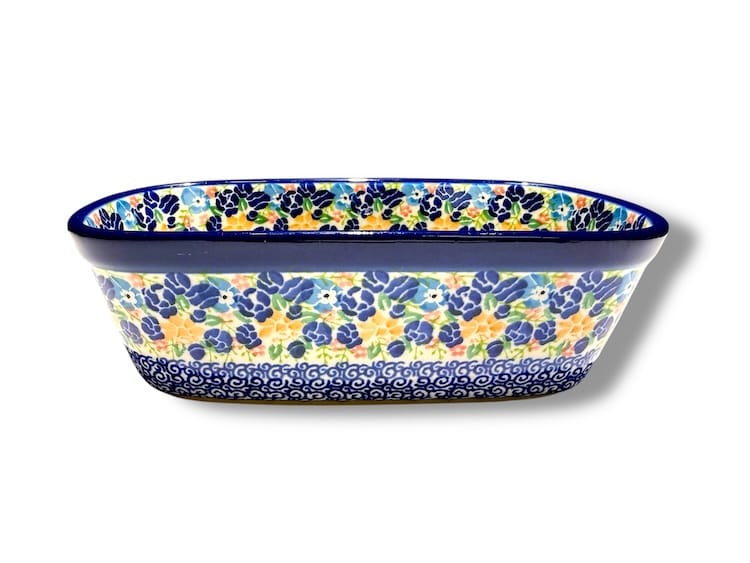 084 Bunzlau Schaaltje U5203 - 084 (Bunzlau). E82 Bunzlau grote vaas 2273 Mini cake schaaltje ook leuk voor toastjes