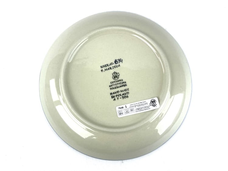 handgemaakt Bunzlau servies.