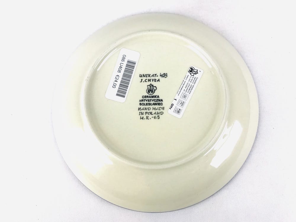 handgemaakt Bunzlau servies.