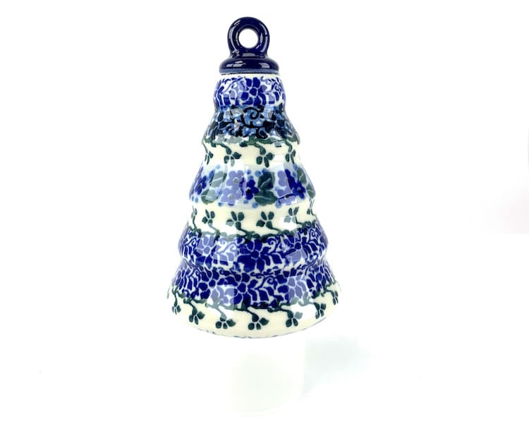189 Bunzlau Kerstbal U3256 - 189 (Bunzlau). 189 Bunzlau Kerstbal U3256 Unikat 1e Qty Mooie decoratieve Bunzlau kerstbal met vogeltje erop.