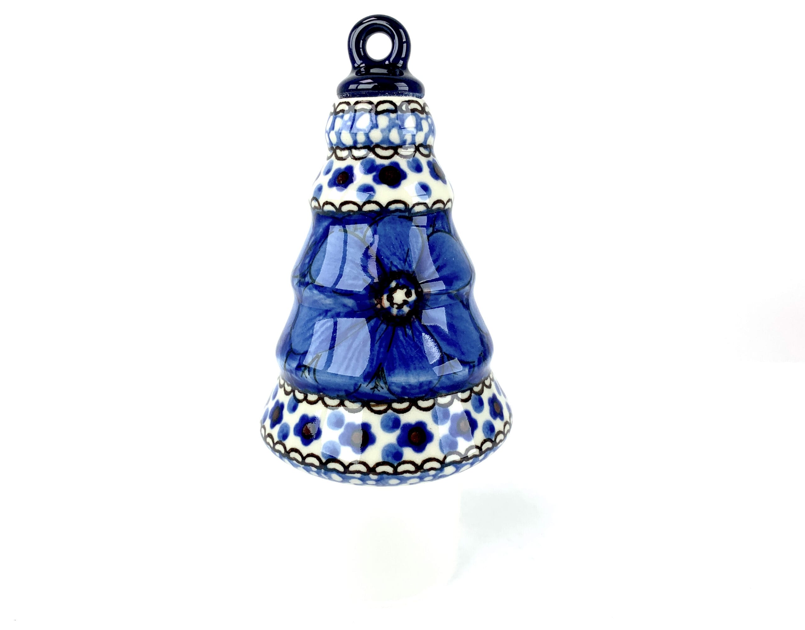 189 Bunzlau Kerstbal U408 - 189 (Bunzlau). 189 Bunzlau Kerstbal U408 Unikat 1e Qty Mooie decoratieve Bunzlau kerstbal .