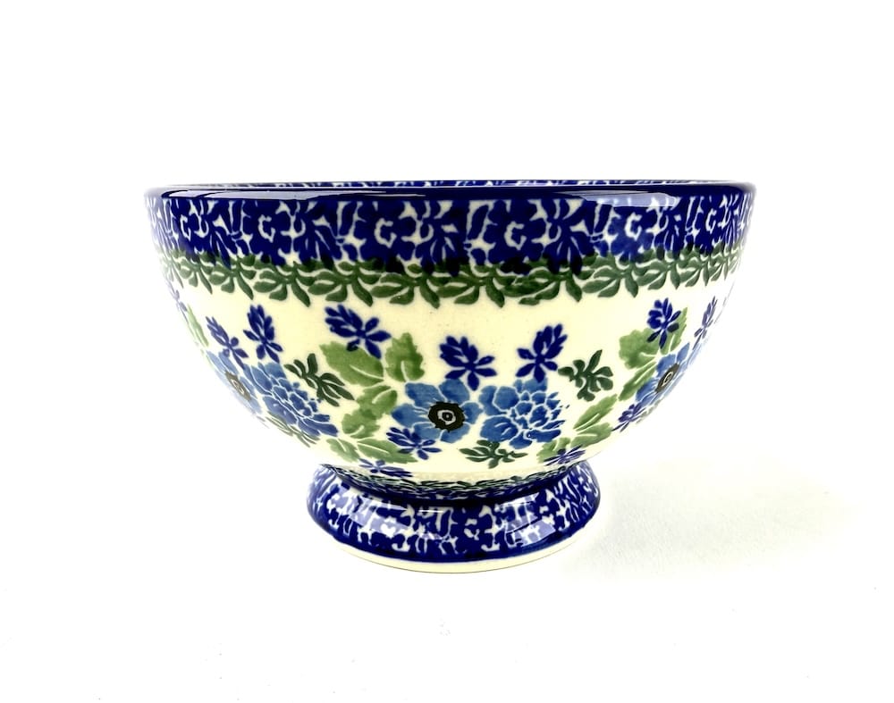 206 Bunzlau Kom op voet 1865X - 206 (Bunzlau). 206 Bunzlau Kom op voet 1865X Ideale kom voor onder andere een muesli ontbijt