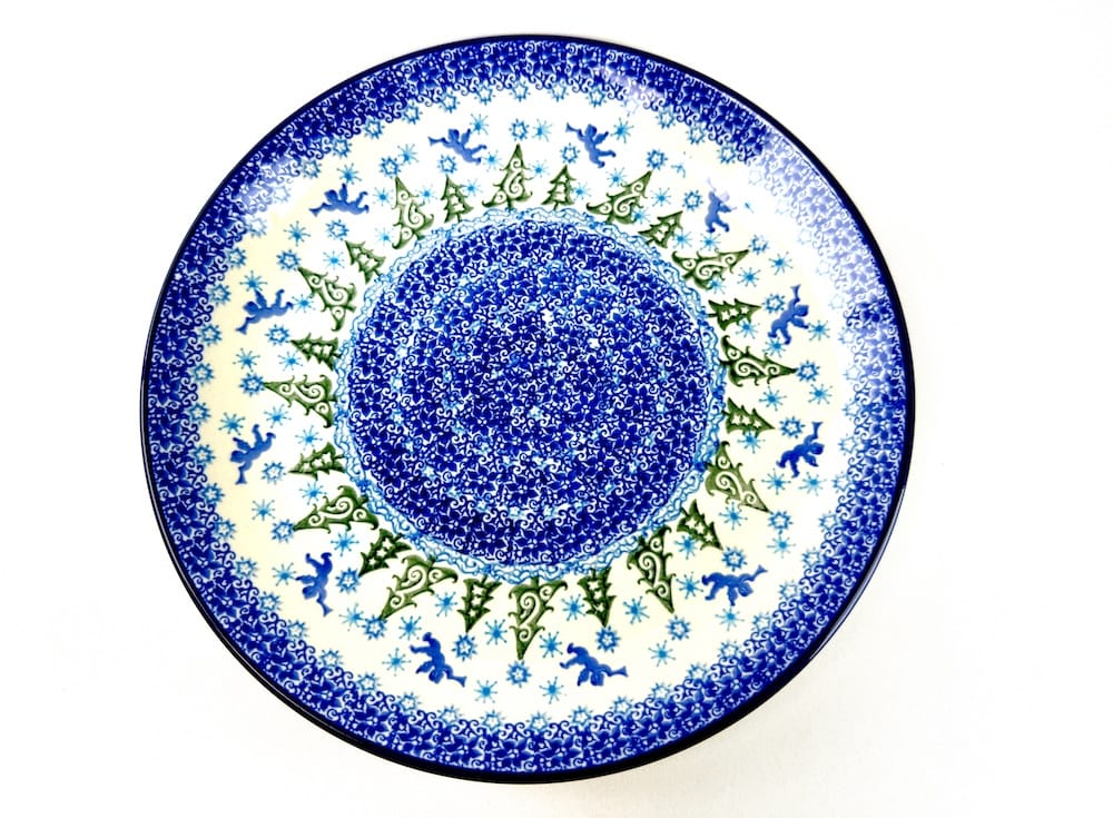 223 Bunzlau Dinerbord 1675X - 223 (Bunzlau). 223 Bunzlau Dinerbord 1675X Ook te gebruiken als serveerschaal Steengoed Bunzlau!.
