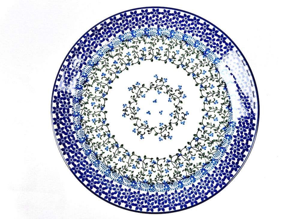 223 Bunzlau Dinerbord 1821X - 223 (Bunzlau). 223 Bunzlau Dinerbord 1821X Ook te gebruiken als serveerschaal Steengoed Bunzlau!.