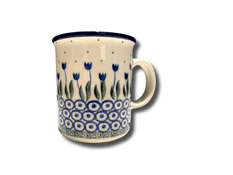 236 Bunzlau Mok recht met oor 490AX - 236 (Bunzlau). 236 Bunzlau Mok recht met oor 490AX Fijne mok voor de koffie