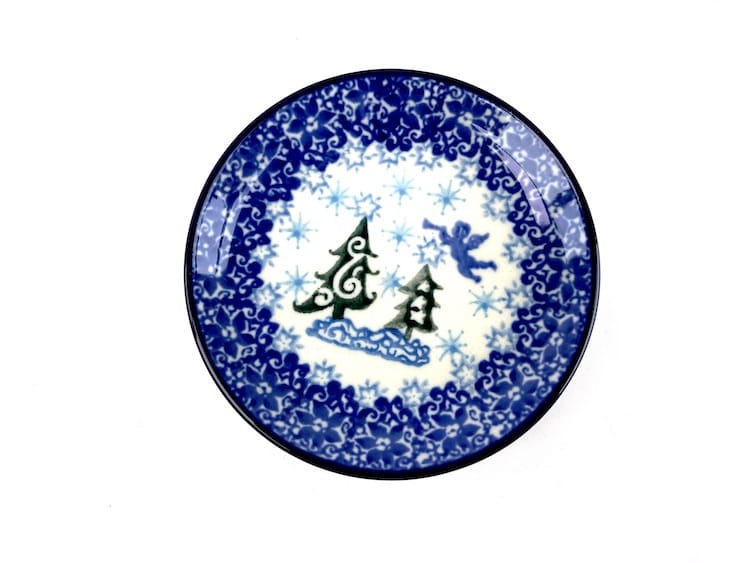 262 Bunzlau Theetipje 1675X - 262 (Bunzlau). 262 Bunzlau Theetipje 1675X tea bag dish  ivm met nieuwe inkoop