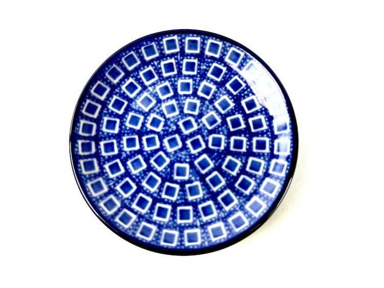 262 Bunzlau Theetipje 2253X - 262 (Bunzlau). 262 Bunzlau Theetipje 2253X tea bag dish  ivm met nieuwe inkoop