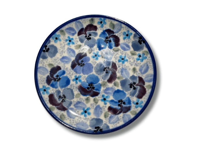262 Bunzlau Theetipje U4777 - 262 (Bunzlau). 262 Bunzlau Theetipje U4777 tea bag dish Ronde schotel