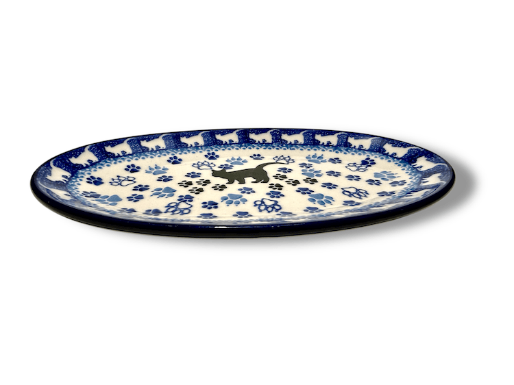301 Bunzlau Serveer Schaaltje 1771X - 301 (Bunzlau). 301Bunzlau Serveer Schaaltje 1771X 301 Onderbordje voor een roomstel of voor een mok met een koekje