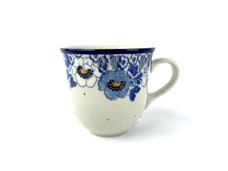 342 Bunzlau Tulp mok 2221X 180 ml - 342 (Bunzlau). Bunzlau Tulp mok 2221X 180ml Fijne kop voor koffie of thee Hoogwaardig van kwaliteit- handgemaakt en hand gedecoreerd.
