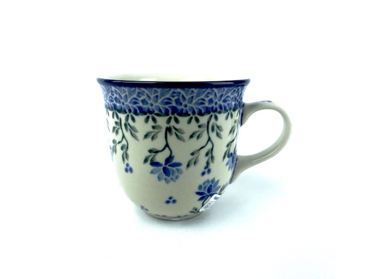 342 Bunzlau Tulp mok 2415X 180 ml - 342 (Bunzlau). 342 Bunzlau Tulp mok 2415X 180 ml Fijne kop voor koffie of thee Hoogwaardig van kwaliteit- handgemaakt en hand gedocoreerd.