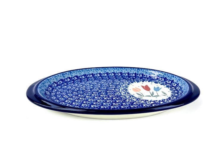 469 Bunzlau Serveer Schaaltje 2598X - 469 (Bunzlau). 469 Bunzlau Serveer Schaaltje 2598X Onderbordje voor een roomstel of voor een mok met een koekje  met een ronde uitsparing Leuk te combineren.
