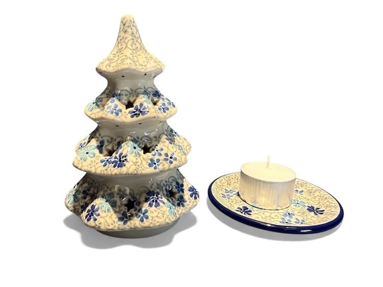 7 cm 2612 - 512 (Bunzlau). 512 Bunzlau Kerstboom 14