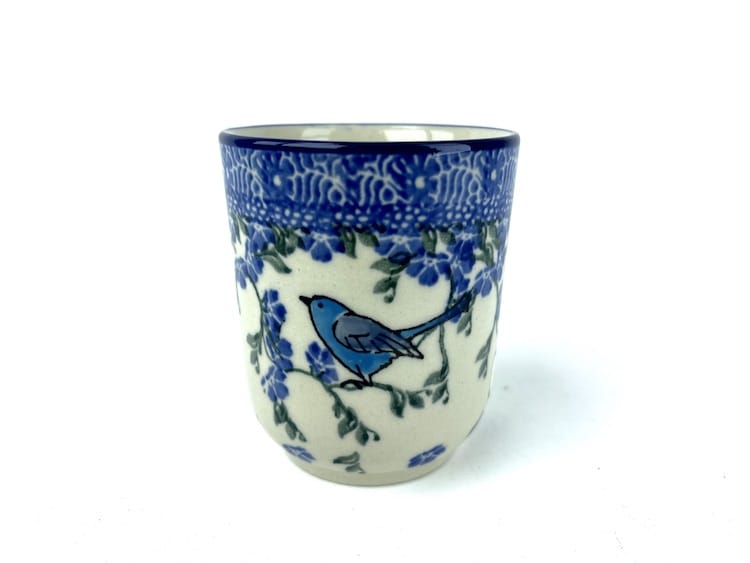 728 Bunzlau Mok zonder 1935X 140 ml - 728 (Bunzlau). 728 Bunzlau Mok zonder oor 1935X 140 ml Tumbler Deze tumbler mok kan gebruikt worden als koffiemokje  of (lepel) vaasje.
