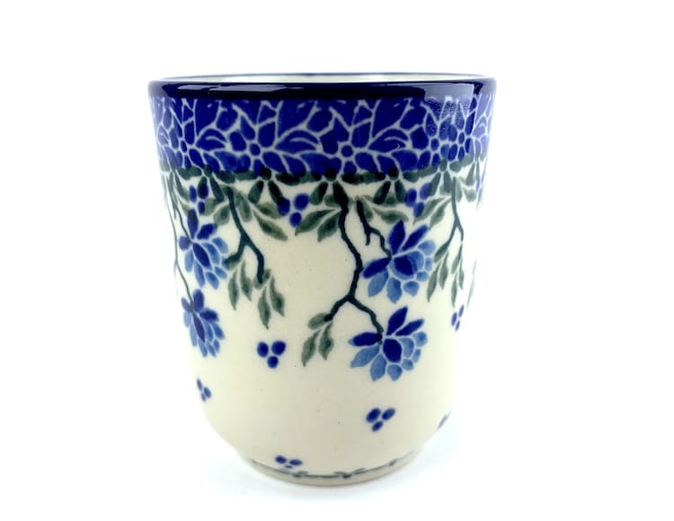 728 Bunzlau Mok zonder oor 2415X 140 ml - 728 (Bunzlau). 728 Bunzlau Mok zonder oor 2415X 140 ml Tumbler Deze tumbler mok kan gebruikt worden als koffiemokje  of (lepel) vaasje.