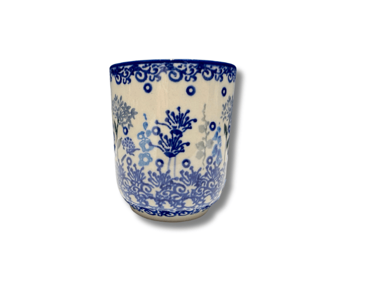 728 Bunzlau Mok zonder oor 2896X 140 ml - 728 (Bunzlau). 728 Bunzlau Mok zonder oor 2896X 140 ml Tumbler Deze tumbler mok kan gebruikt worden als koffiemokje&nbsp; of (lepel) vaasje.