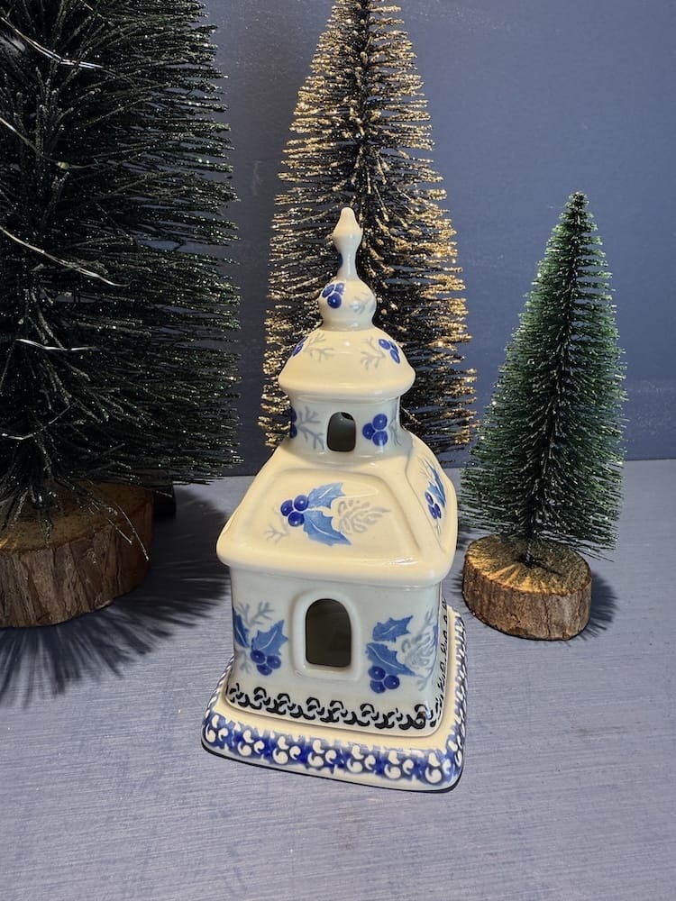 A10 Bunzlau Kerkje 2984 - A10 (Bunzlau). A10 Bunzlau Kerkje 2984 Waxinelichtje Ter decoratie.