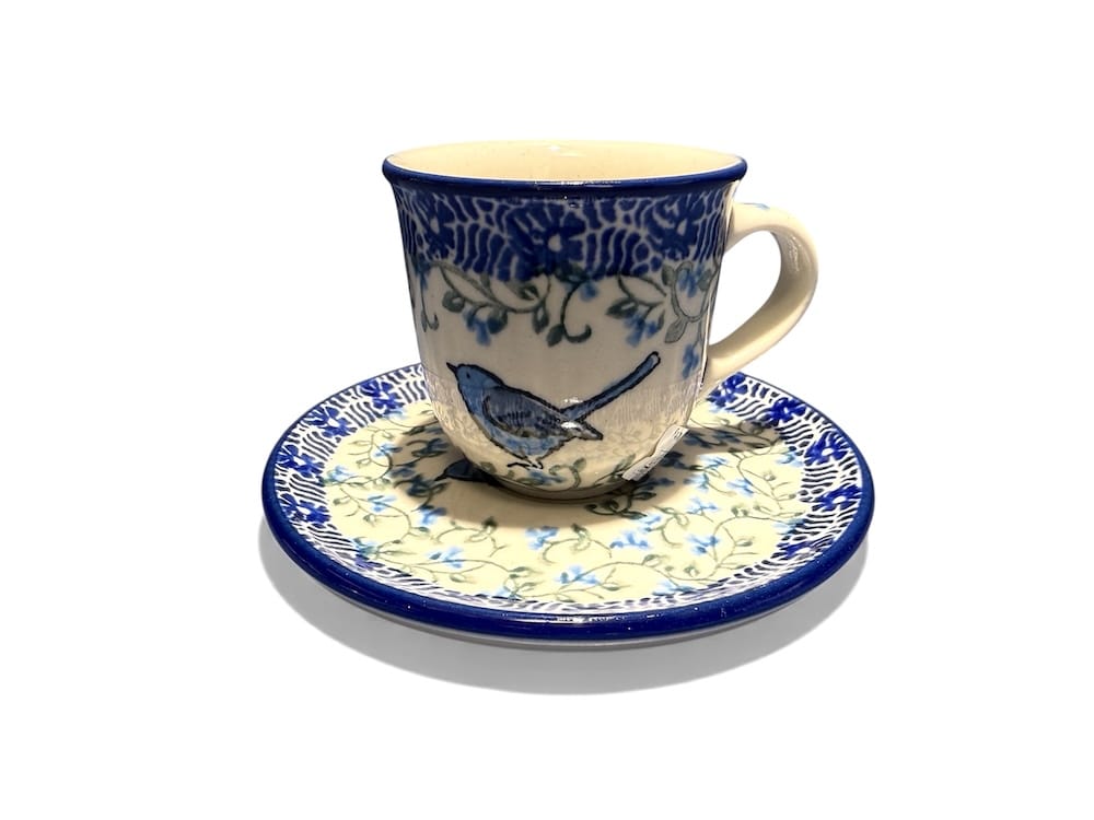 B10 Bunzlau Espresso mokje met schotel 1932X 70ml - B10 (Bunzlau). B10 Bunzlau Espresso mokje met schotel 1932X 70ml Momentje voor jezelf.