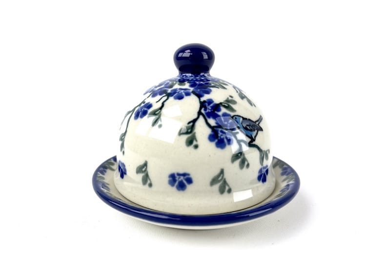C04 Bunzlau Botervlootje klein tiny dish 1935X - C04 (Bunzlau). C04 Bunzlau Botervlootje klein tiny dish 1935X Voor een beetje roomboter/kruidenboter Staat zo leuk op tafel.
