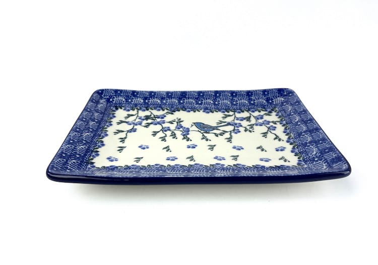 C21 Bunzlau rechthoekige sushi serveerschaal 1935X - C21 (Bunzlau). C21 Bunzlau rechthoekige sushi serveerschaal 1935X voor de sushi of tapas hapjes