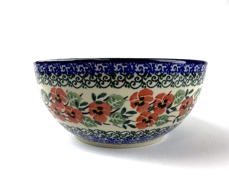 C38 Bunzlau Rijstkom - Rice Bowl groot 2537X - C38 (Bunzlau). C 38 Bunzlau Rijstkom - Rice Bowl groot 2537X Ook een fijne kom voor de muesli