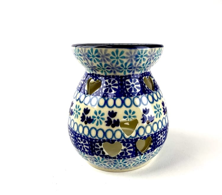 Bunzlau Waxinelichthouder 2186X - D07 (Bunzlau). Bunzlau waxinelichthouder 2186X  D07 Sfeervol waxinelichtje geurbrander.