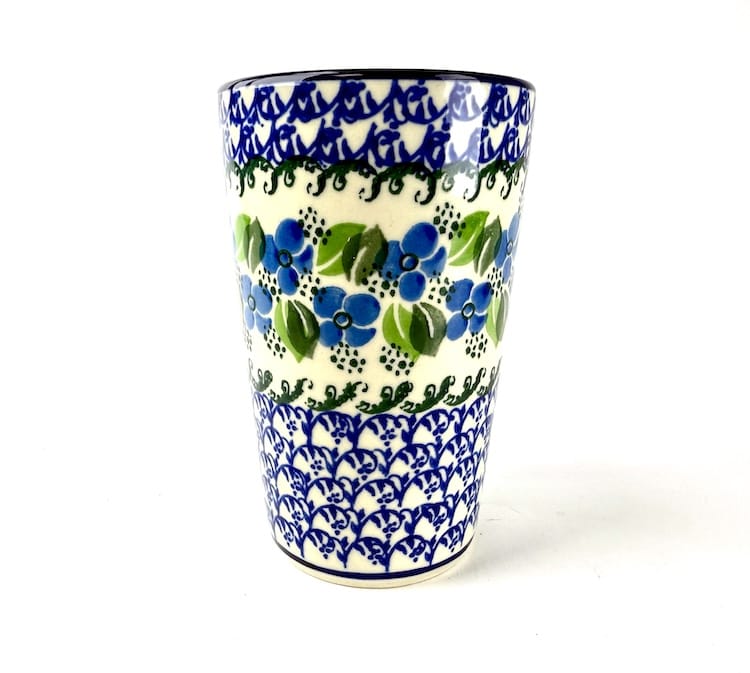 D49 Bunzlau Melkbeker 1419X 330 ml - D49 (Bunzlau). D49 Bunzlau Melkbeker 1419X 330 ml Nieuw recht model melkbeker.