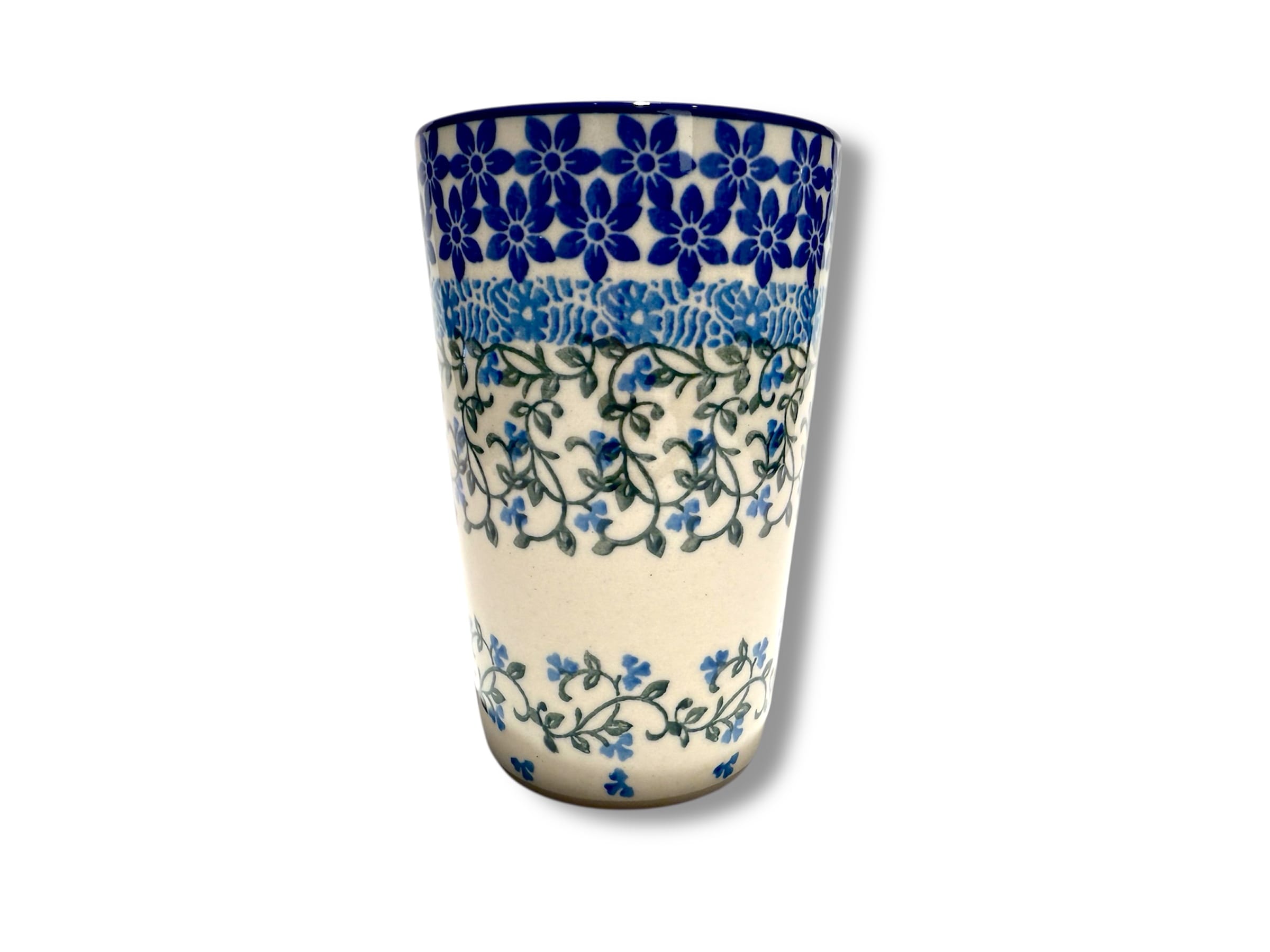 D49 Bunzlau Melkbeker 1821X 330 ml - D49 (Bunzlau). D49 Bunzlau Melkbeker 1821X 330 ml Nieuw recht model melkbeker.