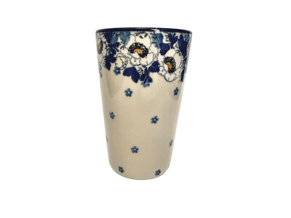 D49 Bunzlau Melkbeker 2222X 330 ml - D49 (Bunzlau). D49 Bunzlau Melkbeker 2222X 330 ml Nieuw recht model melkbeker.