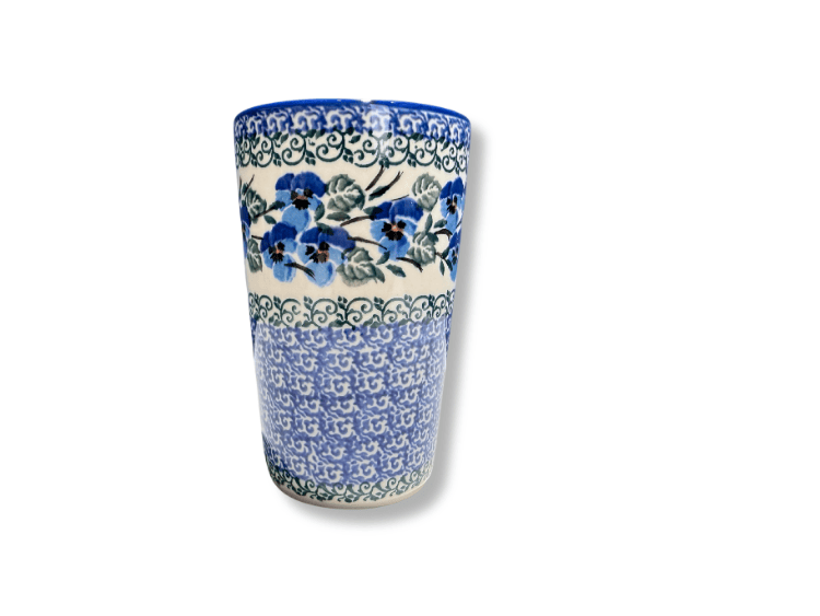 D49 Bunzlau Melkbeker 2273X 330 ml - D49 (Bunzlau). D49 Bunzlau Melkbeker 2273X 330 ml Nieuw recht model melkbeker.