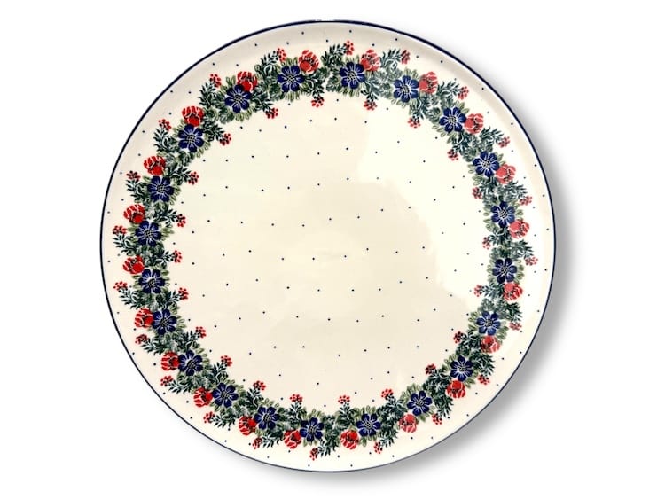 D53 Bunzlau Pizzabord 1535X  33 cm - D53 (Bunzlau). D53 Bunzlau Pizzabord 1535X&nbsp; 33 cm Serving platter Te gebruiken als pizza bord
