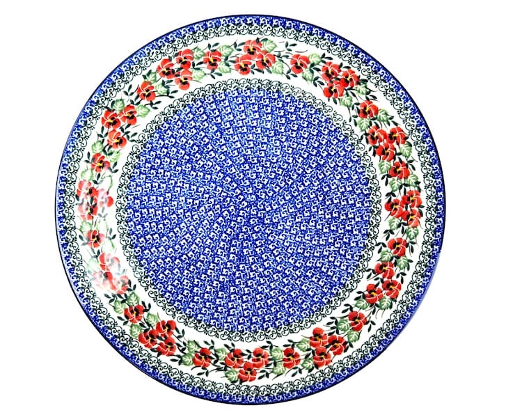 Bunzlau Pizzabord 2537X 33 cm - D53 (Bunzlau). Bunzlau Pizzabord 2537X D53 2e qlty; ergens zit een decoratiefout nauwelijks te vinden Serving platter Te gebruiken als pizza bord