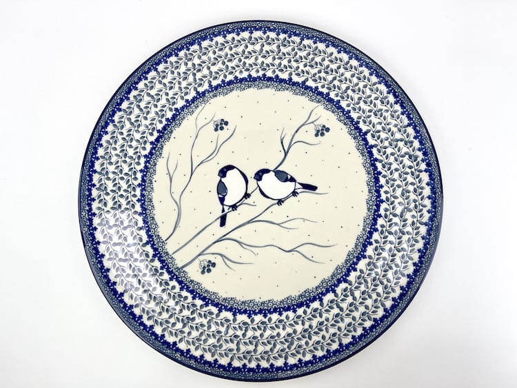 D53 Bunzlau Pizzabord U4830 Unikat 33 cm - D53 (Bunzlau). D53 Bunzlau Pizzabord U4830 Unikat 33 cm 1ste qlty  Serving platter Te gebruiken als pizza bord
