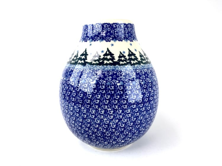 Bunzlau kleine vaas 2822 - F15 (Bunzlau). Bunzlau kleine vaas 2822 Maat S diameter hals 8 cm.