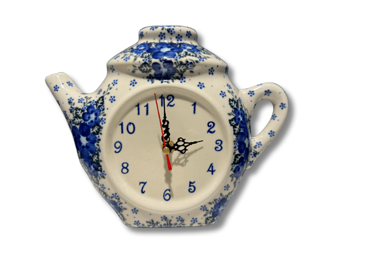 klok Bunzlau Klok U420 - klok (Bunzlau). klok Bunzlau Klok U420 Leuke klok met Unikat decoratie op batterijen (1 AA) van de fabriek Vena.