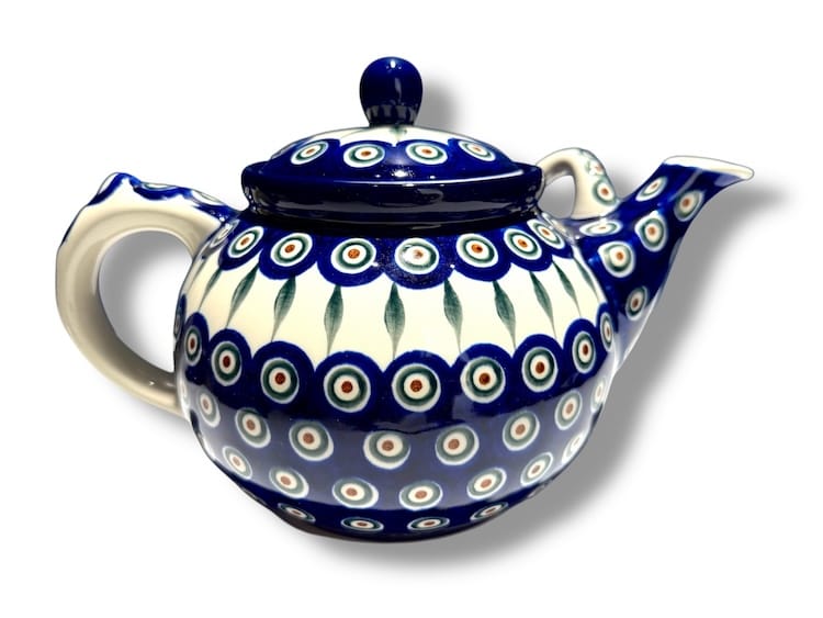 446 Bunzlau Theepot 2.5L 54X - 446 (Bunzlau). 446 Bunzlau Theepot 2.